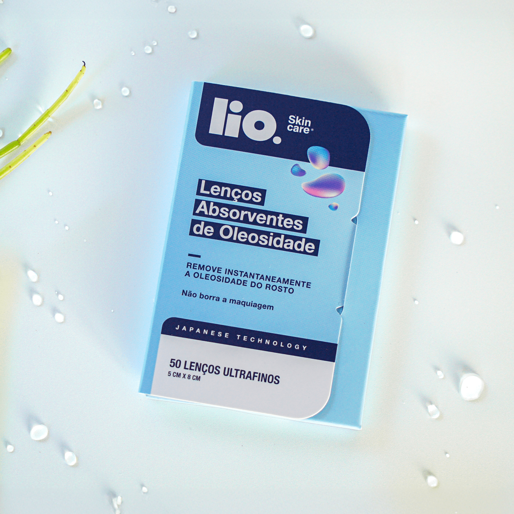 DOUBLE LIO - LENÇOS ABSORVENTES DE OLEOSIDADE