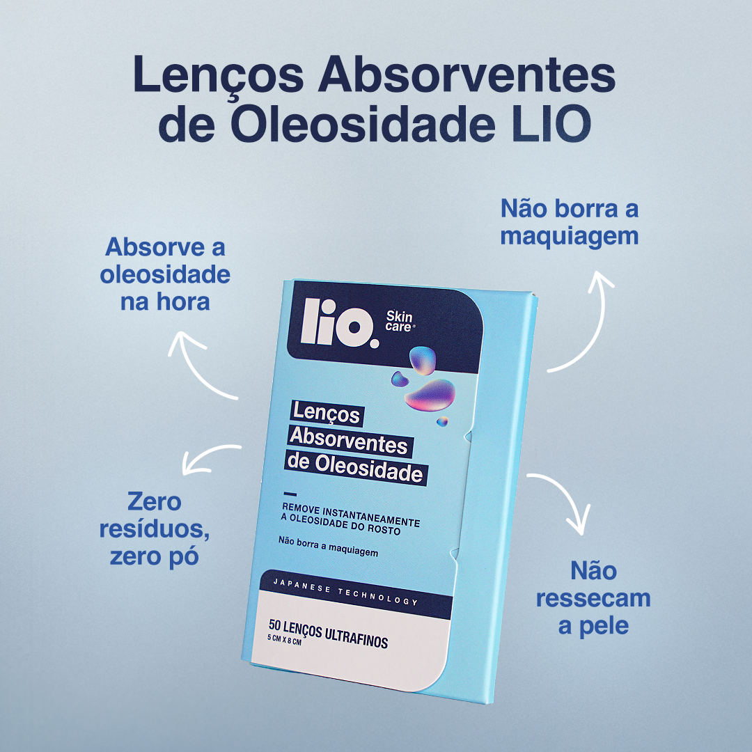 DOUBLE LIO - LENÇOS ABSORVENTES DE OLEOSIDADE